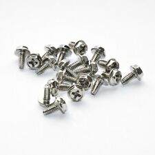 20 Computer PC-Gehäuse-Schrauben grobes Gewinde 8mm lang Grobgewinde US UNC 6-32