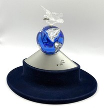 Swarovski Kristall 2000 Planet Vision Globus mit Taube Millennium Edition