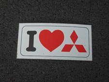 I love MITSUBISHI ➔ Sticker