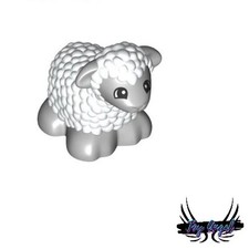 LEGO® Duplo - Animals & Nature - Sheep No.3 - Schaf Weiß - Neu