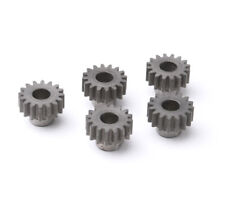 5x Stirnzahnrad mit Nabe Bohrung-Ø: 7mm Stirnrad 16-Zähne Modul 1 Stahl Zahnrad