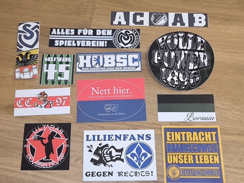 Aufkleber sticker mix - mix, fans
