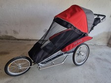 Benecykl Reha Buggy / Fahrradanhänger Junior country, rot-grau