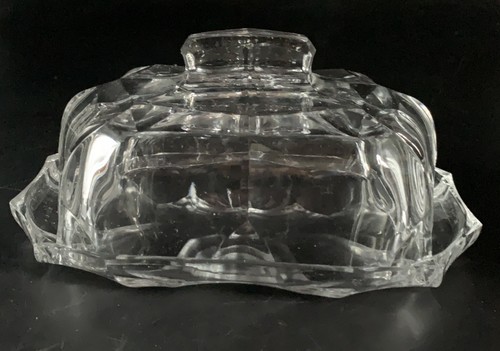 Glas butterdose l18cm - butterdose;,