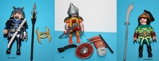 Playmobil Asia Ritter Samurai Ninja 5462 Rock 5464 ICE  5465 Storm Dragon Kämpf