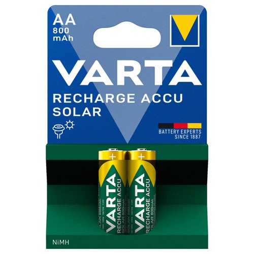 Varta akku solar 800mah - solar, 2er