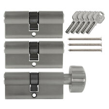 3x Schließzylinder 70mm