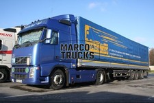 LKW Foto Volvo FH12 460 Planensattelzug Ukraine blau AVTO lux „Ltd #b1sm