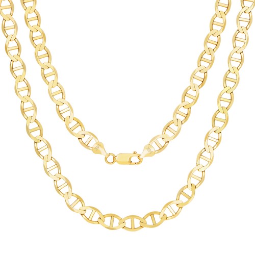 14k gelbgold solide - 14k, 6mm