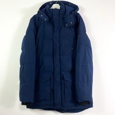 Tommy Hilfiger Jacke Steppjacke Mantel Kurzmantel Herren Gr.L Blau Herbst Winter