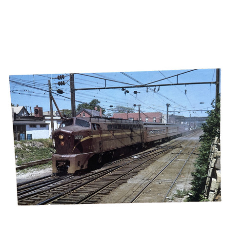 Postkarte eisenbahn zug - postkarte,