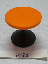 Playmobil Tisch orange rund  Bistro Cafe Einkaufscenter Kiosk Camping (W79)
