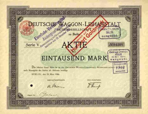 Deutsche waggon leihanstalt - deutsche,