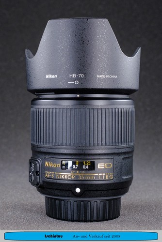 Nikon af s - 1.8, ed