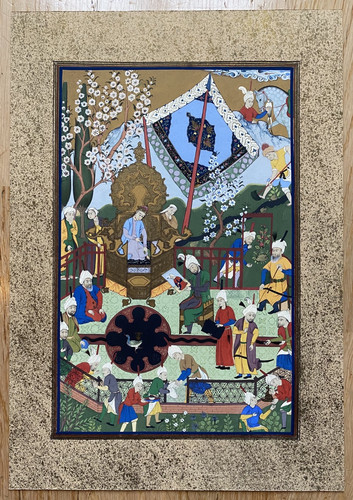 Feine orientalische malerei - feine,
