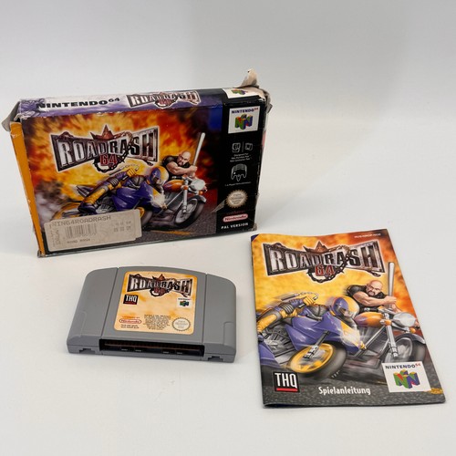 Nintendo n64 road rash - n64, 64