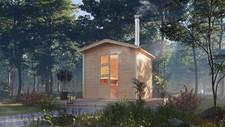 Saunahaus Gartensauna