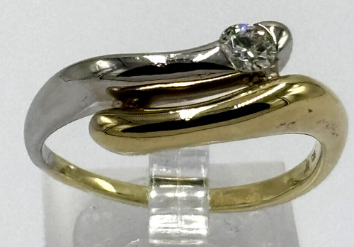 Brillant goldring 25ct - goldring, ca.0,25ct