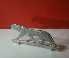 Original alte PANTHER Schutzblechfigur Emblem