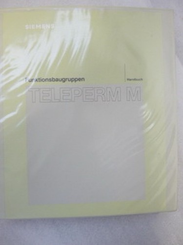 Siemens teleperm - teleperm, m