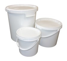 Eimer mit Deckel 5,5, 11, 30