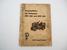 Dfz 366 632 - dfz, kleinschlepper