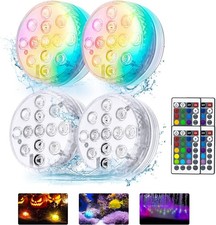 4X LED Unterwasser Strahler