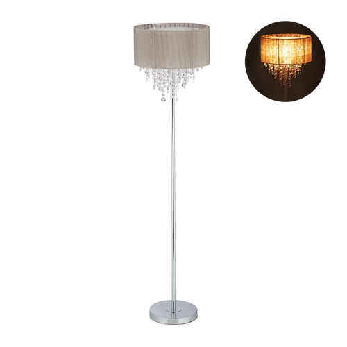 Stehlampe kristall vintage - stehlampe,