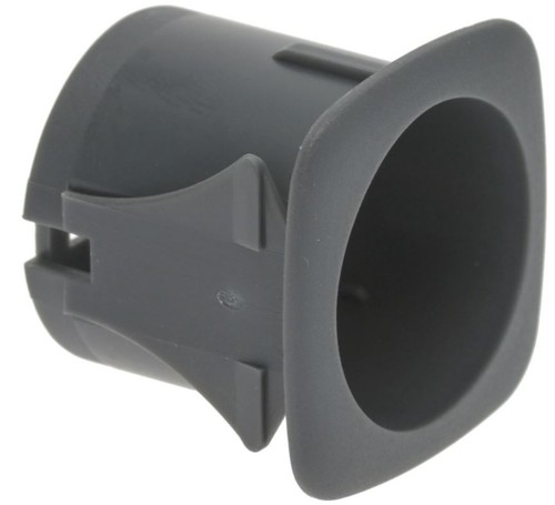 Druckknopf gehäuse rund - gehÄuse, grau