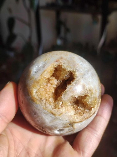 Sphalerite druzy geode - sphalerite,