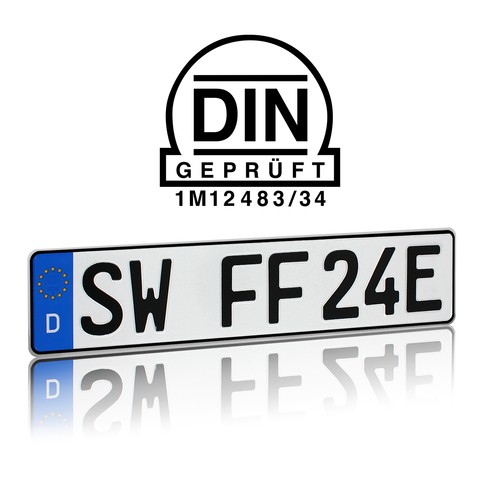 Kfz kennzeichen schwarz - kfz, |