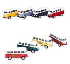 VW Bully Bulli Bus Modellauto Modell Auto Spritzguss mit Rückzugmotor