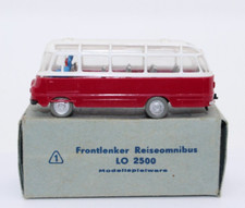dm1528, Alter ESPEWE ex. DDR Robur LO 2500 BUS Reisebus purpurrot TOP OVP 1:87