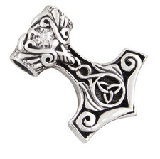 Thors Hammer Anhänger Silber