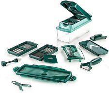 "B-Ware" Nicer Dicer Plus, Set 14-tlg. Smaragdgrün Zustand: sehr gut