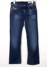 DIESEL Damen Ronhary Lässig Slim Straight Stretch Jeans Größe W28 L30 BEZ317