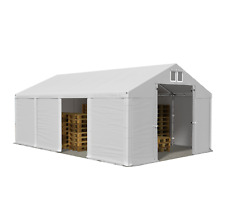 LAGERZELT 4x6 - 8x12 UNTERSTAND Zeltlagerhalle Werkstattzelt Weidezelt NEU PVC W