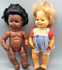 Puppen Schildkröt 60 er Jahre Klimperaugen Junge Mädchen Spielzeug Vintage