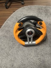 SPEEDLINK DRIFT O.Z. Racing Wheel USB Gaming Lenkrad für PC - Schwarz/Orange