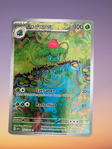 Pokémon karte bisaknosp - |, |