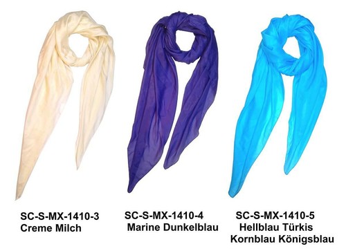 Schal tuch 100 - 100%, seide
