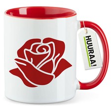 Kaffeetasse Rose Blüte