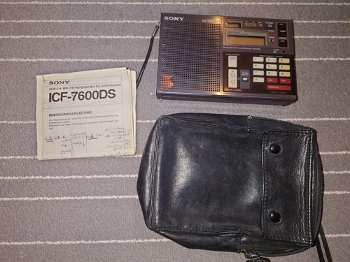 Sony icf 7600ds radio - sony,