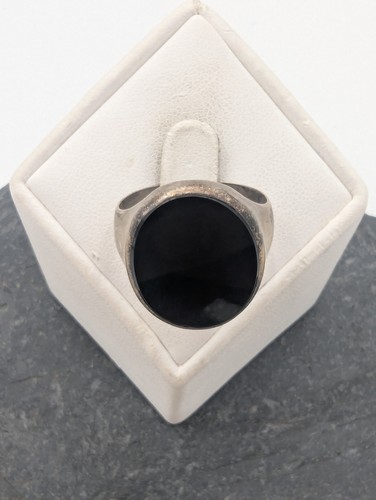Antiker herren siegelring onyx - herren,