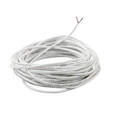 Kabel kupfer 24awg weiß - kabel, 10m