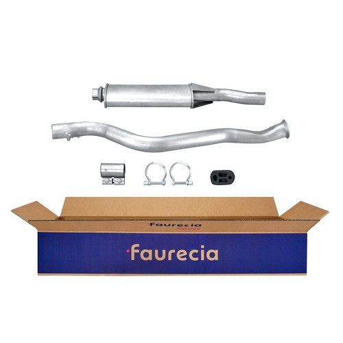 Mittelschalldämpfer faurecia - mittelschalldämpfer,