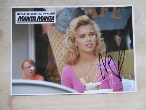 Tina ruland autogramm - tina,