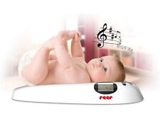 Reer 6409 - Ergonomische Baby Waage mit Musik - Comfort Deluxe