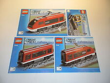 LEGO® Eisenbahn Bauanleitung, Bauplan - 7938 - NEU 