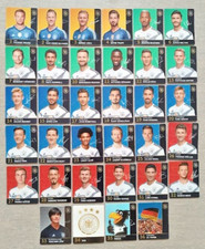 Rewe DFB WM 2018 Sammelkarten 34 verschiedene Bilder sehr gut erhalten